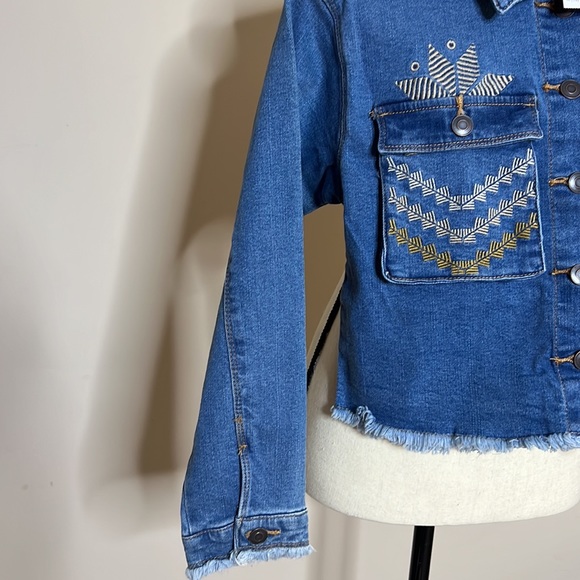 NWT This is not my first rodeo Country  Denim Jacket - Picture 6 of 6